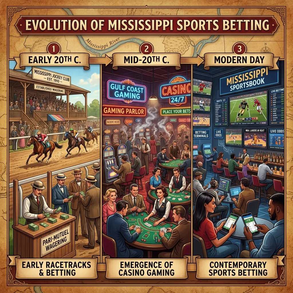 The Evolution of Mississippi Sports Betting